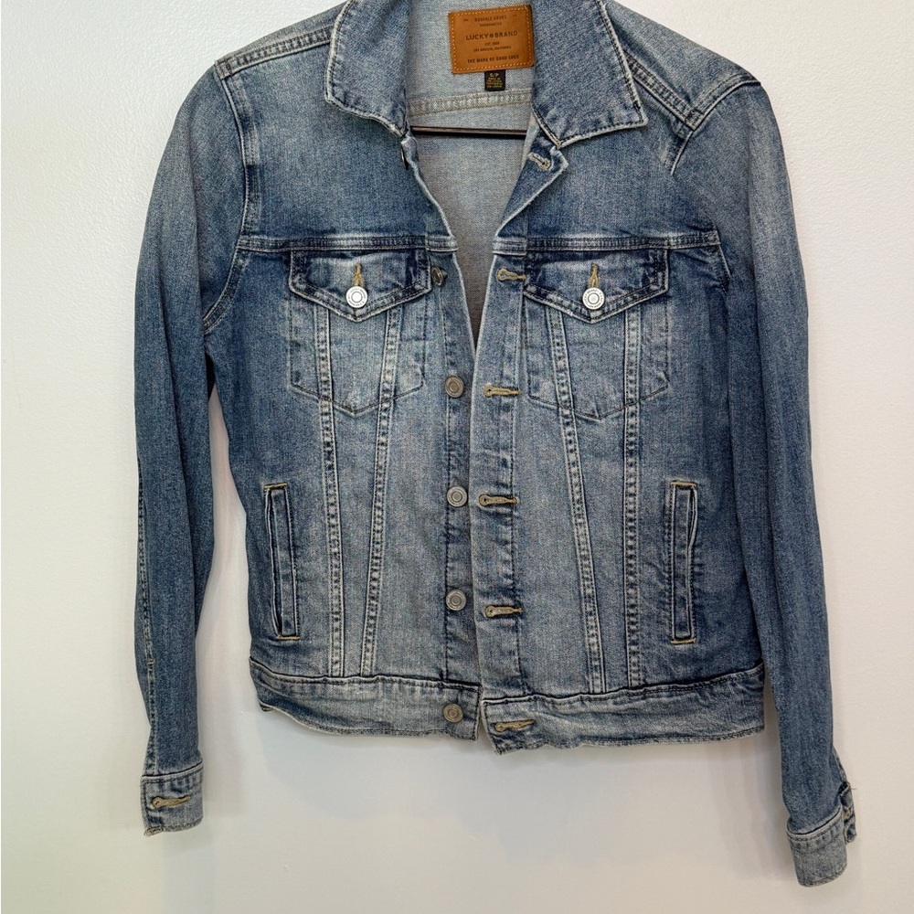 Lucky Brand Light Blue Denim Jacket